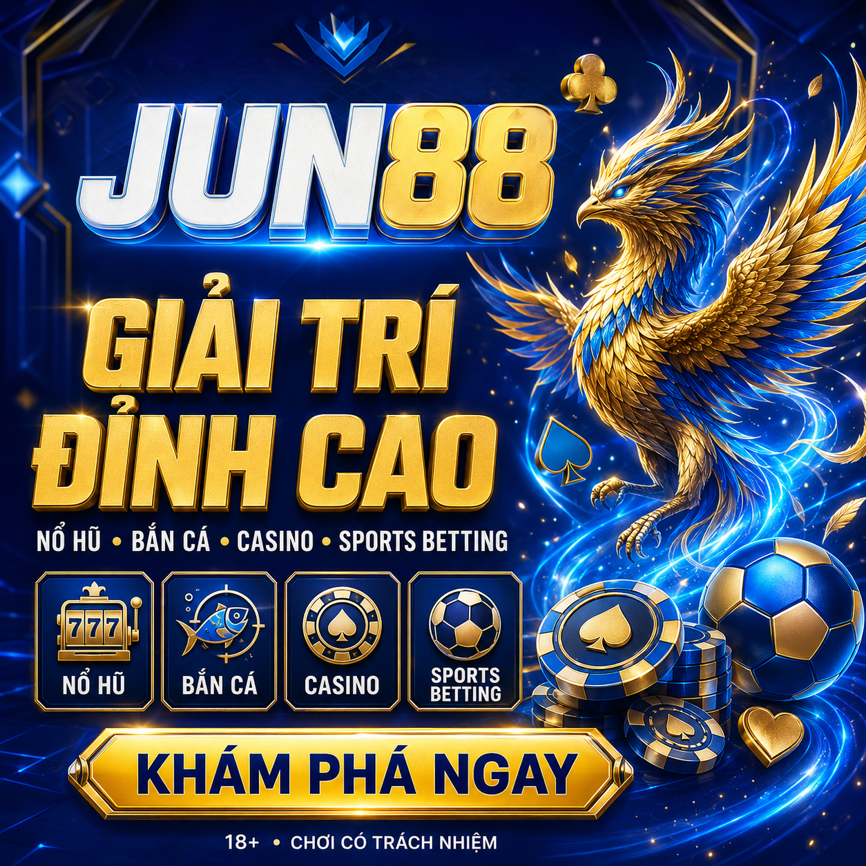 Jun88 – Nền tảng giải trí trực tuyến